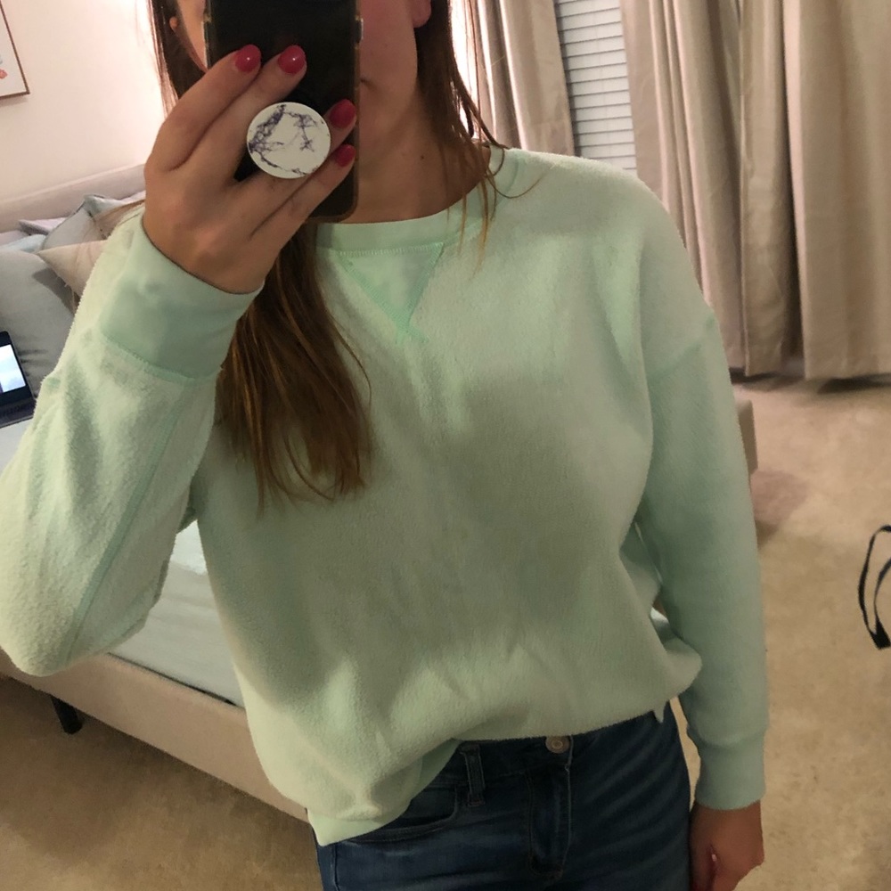 Sea-foam Crewneck